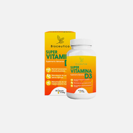Súper Vitamina D3 – 60 Cápsulas – Bioceutica