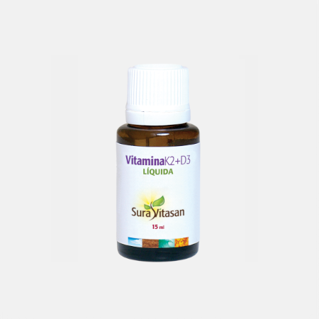 Vitamina K2 D3 – 15 ml – Sura Vitasan
