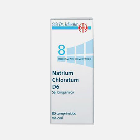 Natrium Chloratum D6 – 80 tabletas – DHU