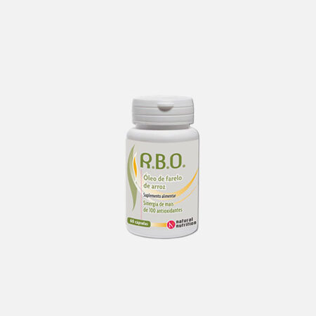 Aceite de salvado de arroz RBO – 60 cápsulas – Natural Nutrition