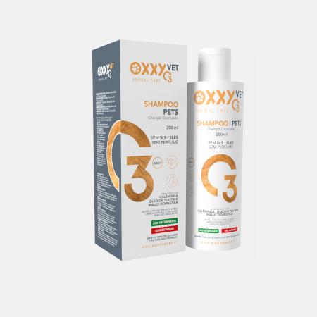 OxxyO3 VET Shampoo Pets – 200ml