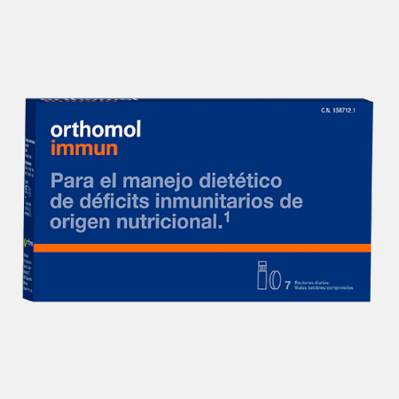 Orthomol Immun – 7 porciones vials + comprimidos
