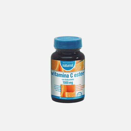 Naturmil Ester de Vitamina C con Bioflavonoides 1000mg – 60 con