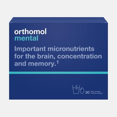 Orthomol Mental – 30 porciones sobres + cápsulas