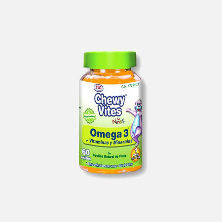 Omega 3 – 60 gominolas – Chewy Vites