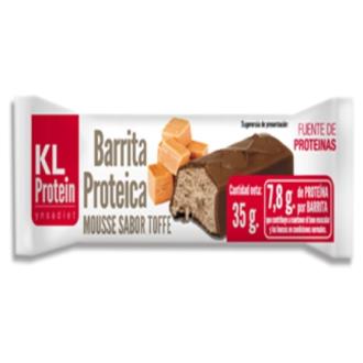 BARRITAS KL PROTEIN toffe-mousse caja 20ud.