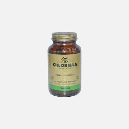 Chlorella 520 mg 100 cápsulas Solgar