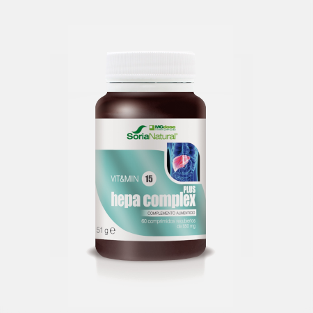 15 Hepa Complex – 60 comprimidos – Soria Natural