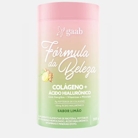 Fórmula de Belleza de jengibre y limón – 200 g – GAAB Wellness