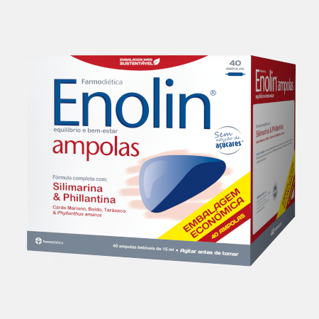 Enolin – 40 ampollas – Farmodiética