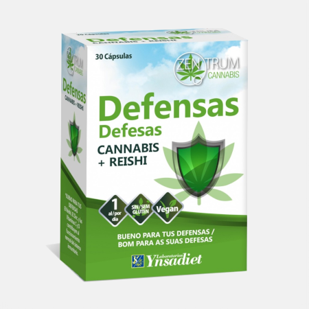 Defensas Cannabis – 30 cápsulas – Ynsadiet