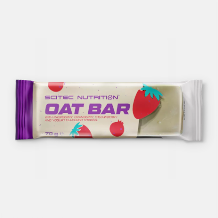 Oat Bar Yoghurt Frutos Rojos – 70g – Scitec Nutrition
