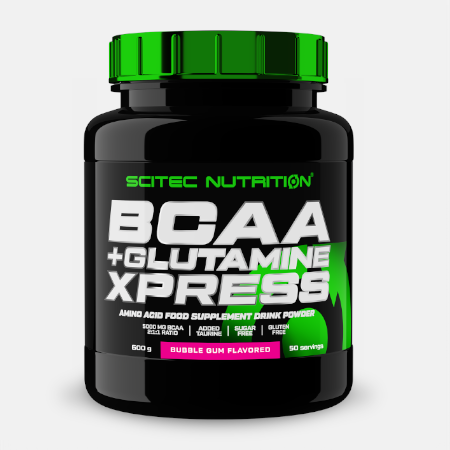 BCAA+Glutamine Xpress Bubble Gum – 600g – Scitec Nutrition