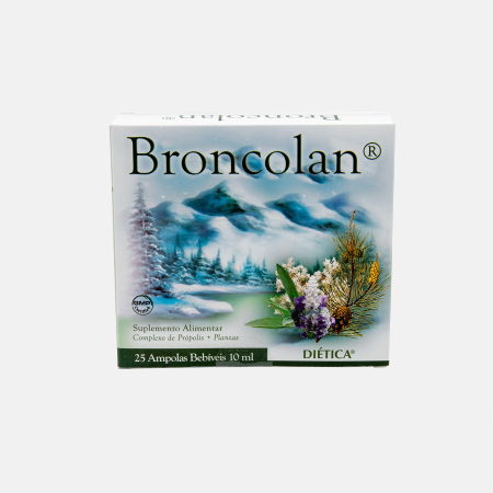 Broncolan – 25 ampollas – Diética