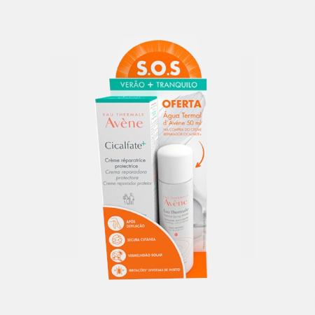 Kit SOS Verano Tranquilo – Cicalfate + Agua Termal – Avène