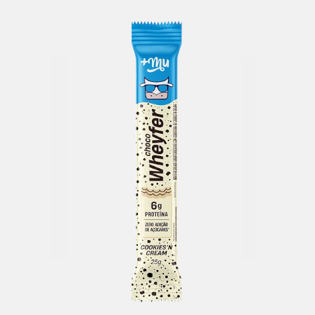 Barrita Chocowafer Cookies n Cream – 25g – +Mu