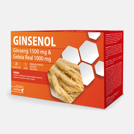 Ginsenol – 20 ampollas – DietMed