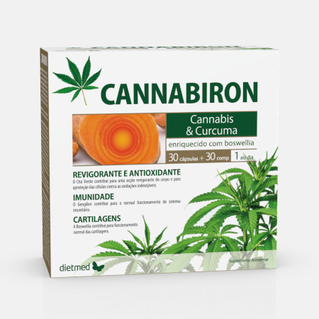 Cannabiron – 30 cápsulas + 30 comprimidos – Dietmed