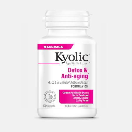Detox Anti-Aging Fórmula 105 – 100 cápsulas – Kyolic