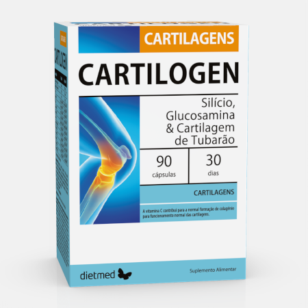 Cartilogen Cartilagens – 90 cápsulas – DietMed