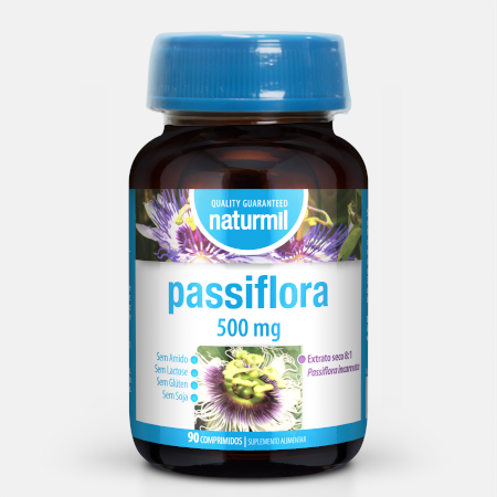 Pasiflora 500 mg – 90 comprimidos – Naturmil