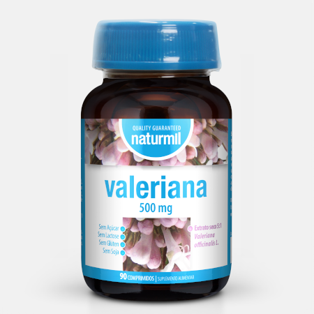 Valeriana 500 mg – 90 comprimidos – Naturmil
