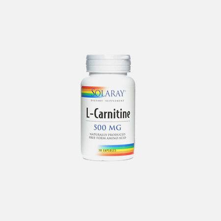 L-Carnitina 500 mg – 30 cápsulas – Solaray