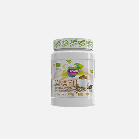 Proteína de cáñamo vegetal – Clarou – 500g