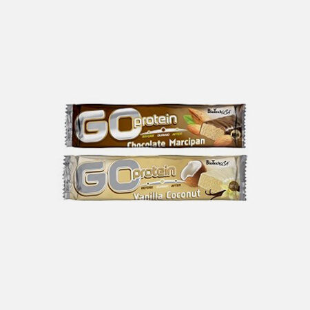 Go Protein Bar Chocolate y Almendras – 40 g – BioTech USA