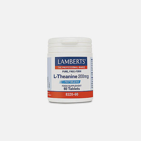 L-teanina 200 mg – 60 tabletas – Lamberts