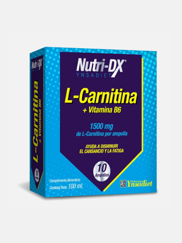 L-Carnitina - 10 ampollas - Nutri-Dx