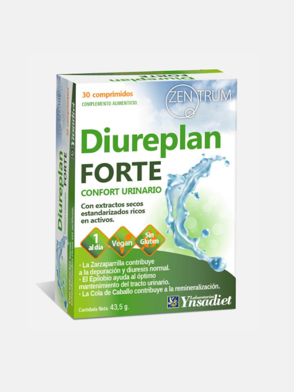 Diureplan Forte - 30 comprimidos - Zentrum