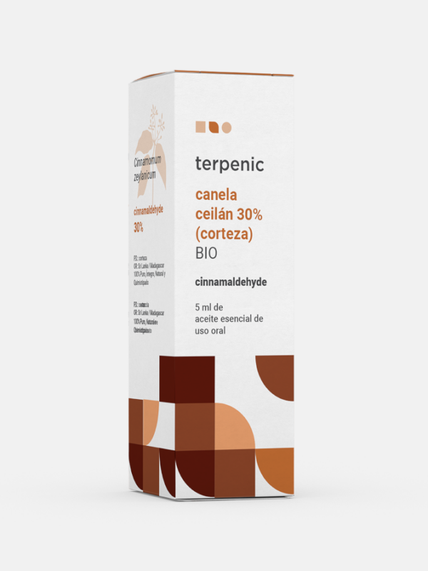 AE Canela Ceilán corteza 30% Bio - 5ml - Terpenic