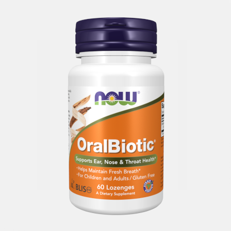 OralBiotic – 60 pastillas – Now