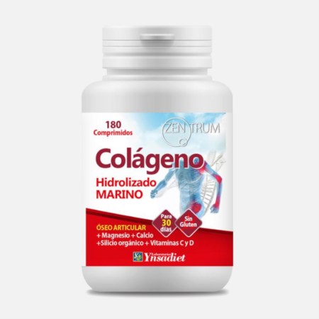 Colágeno Hidrolizado Marino – 180 comprimidos – Zentrum