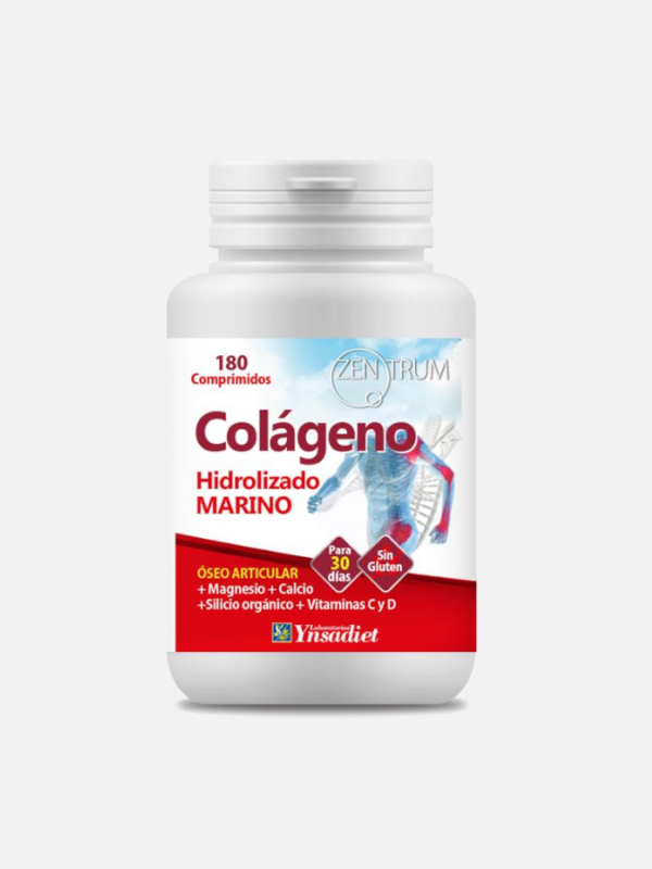 Colágeno Hidrolizado Marino - 180 comprimidos - Zentrum
