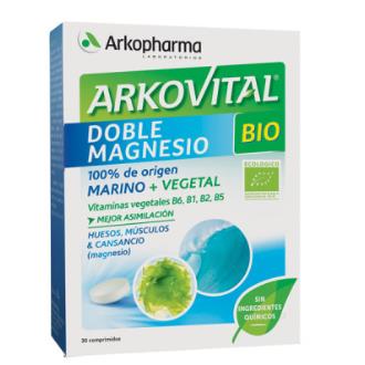 ARKOVITAL Duplo Magnésio – 30 comprimidos – Arkopharma