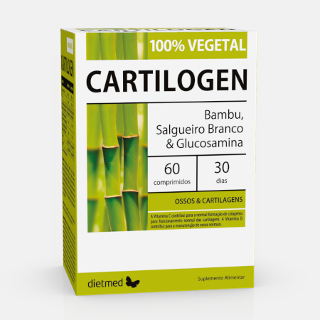 Cartilogen 100% Vegetal – 60 comprimidos – DietMed