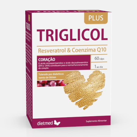 TRIGLICOL Plus – 60 cápsulas – DietMed