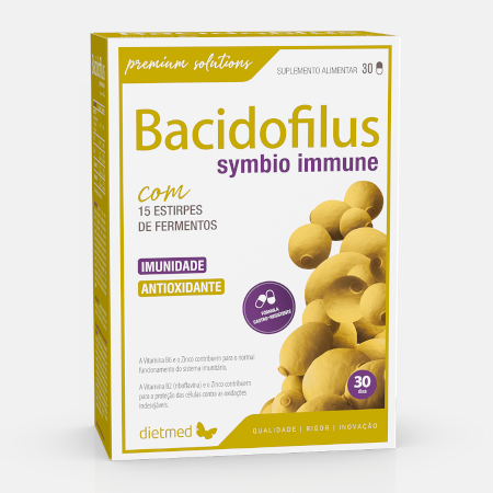 Bacidofilus symbio immune – 30 cápsulas – Dietmed