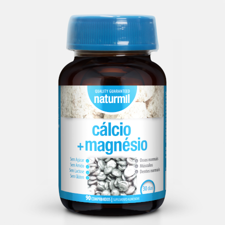 Calcio + Magnesio – 90 comprimidos – Naturmil