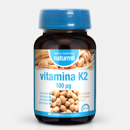 Vitamina K2 – 60 comprimidos – Naturmil