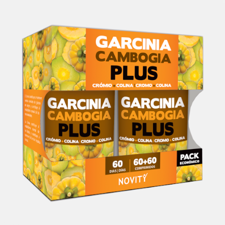 Garcinia Cambogia Plus Pack – 60 + 60 comprimidos – Novity