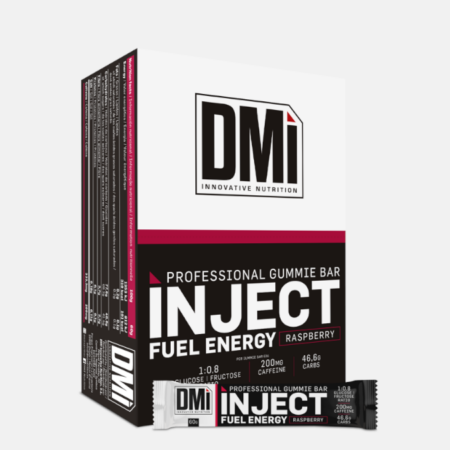 INYECT FUEL ENERGY GUMMIE Frambuesa – 10 x 60g – DMI Nutrition