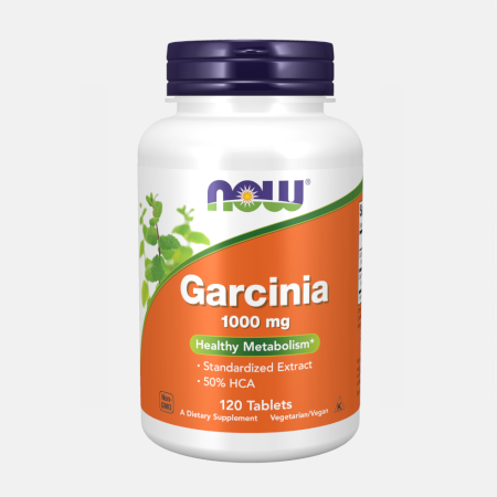 Garcinia 1000mg – 120 comprimidos – Now