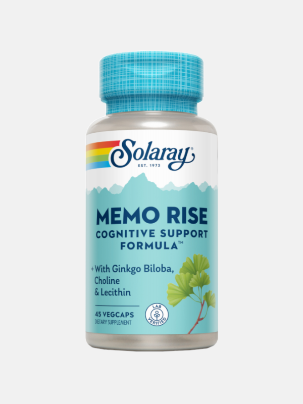 Memo Rise - 45 Vegcaps - Solaray