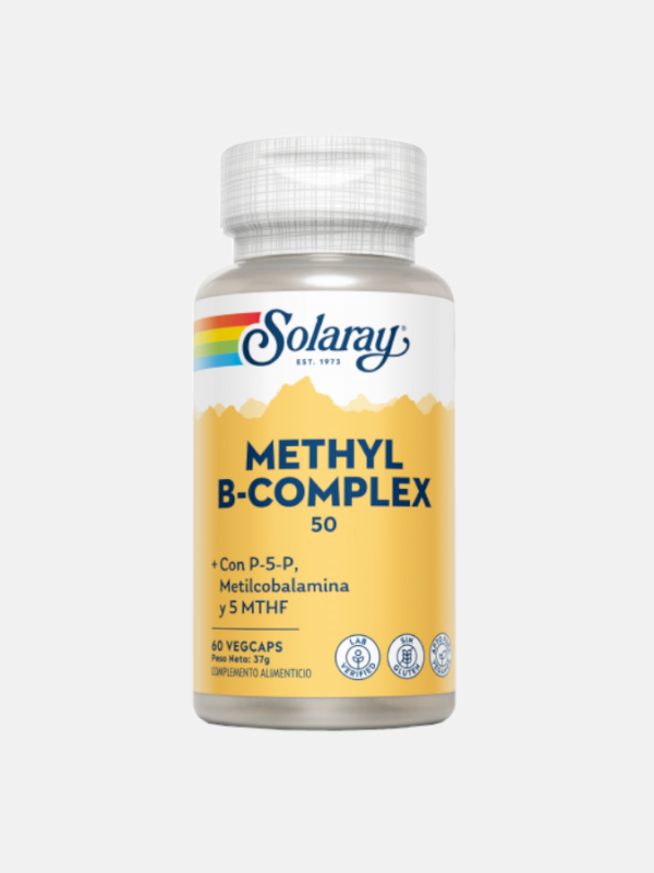 Methyl B-Complex 50 - 60 cápsulas - Solaray