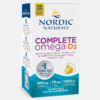 Complete Omega-D3 565mg Lemon - 60 softgels - Nordic Naturals