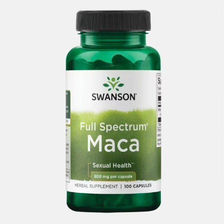 Full Spectrum Maca 500 mg – 100 cápsulas – Swanson