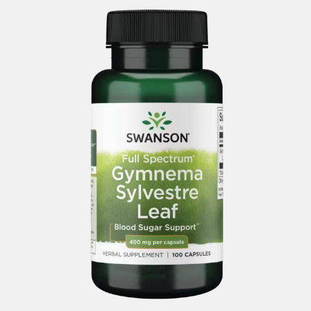 Full Spectrum Gymnema Sylvestre Leaf – 100 cápsulas – Swanson